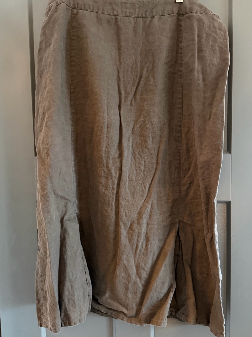 Boden Brown Linen Skirt - Picture 5 of 10